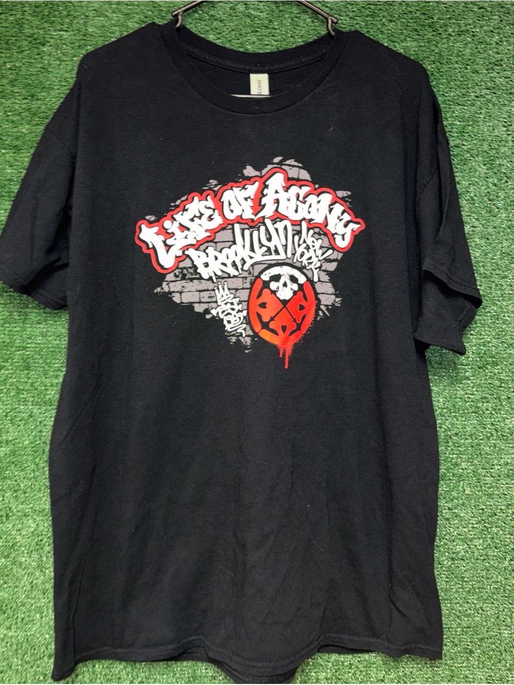 Life Of Agony -Honest Strong True Black Shirt XL NYHC Band Tees